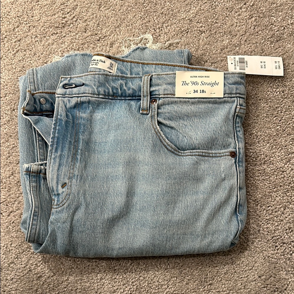 Abercrombie & Fitch 90s Straight Jeans